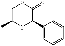 2-Morpholinone, 5-methyl-3-phenyl-, (3R,5S)-