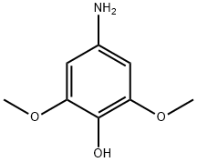 4-氨基-2,6-二甲氧基苯酚 结构式
