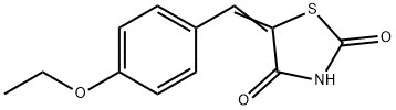 2,4-Thiazolidinedione, 5-[(4-ethoxyphenyl)methylene]- Structure