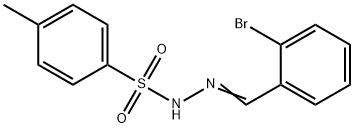 N'-(2-bromobenzylidene)-4-methylbenzenesulfonohydrazide 化学構造式