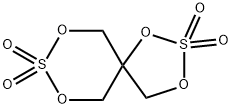 1,3,7,9-Tetraoxa-2,8-dithiaspiro[4.5]decane, 2,2,8,8-tetraoxide Struktur