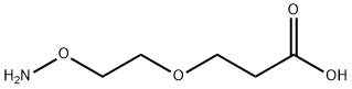 Aminooxy-PEG1-acid, 1591849-14-7, 结构式