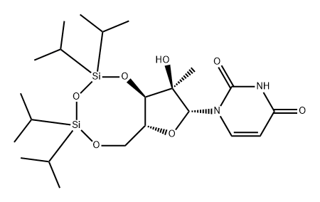 Uridine, 2'-C-methyl-3',5'-O-[1,1,3,3-tetrakis(1-methylethyl)-1,3-disiloxanediyl]-