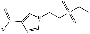 1H-Imidazole, 1-[2-(ethylsulfonyl)ethyl]-4-nitro- Struktur