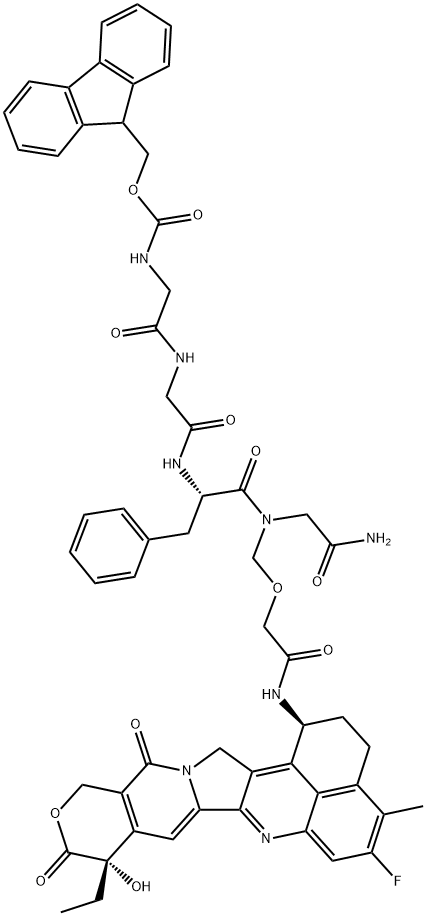 FMOC-GGFG-DXD, 1599440-11-5, 结构式