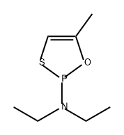 1,3,2-Oxathiaphosphol-2-amine, N,N-diethyl-5-methyl-