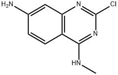 2-Chloro-N-methyl-7-amino-4-quinazolinamine Structure
