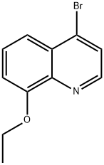 4-bromo-8-ethoxyquinoline 结构式