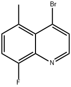 4-bromo-8-fluoro-5-methylquinoline,1602726-23-7,结构式