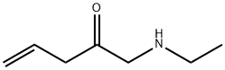 4-Penten-2-one, 1-(ethylamino)- Structure