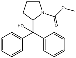 METHYL (2S)-(-)-2-(HYDROXYDIPHENYLMETHY& Structure