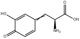 L-Alanine, 3-(3-hydroxy-4-oxo-2,5-cyclohexadien-1-ylidene)- (9CI) Structure