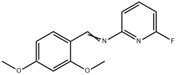 2-Pyridinamine, N-[(2,4-dimethoxyphenyl)methylene]-6-fluoro-