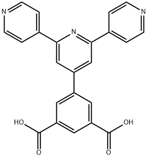 1,3-Benzenedicarboxylic acid, 5-[4,2':6',4''-terpyridin]-4'-yl- Structure
