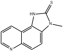 2H-Imidazo[4,5-f]quinoline-2-thione, 1,3-dihydro-3-methyl-