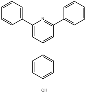 Phenol, 4-(2,6-diphenyl-4-pyridinyl)- Struktur