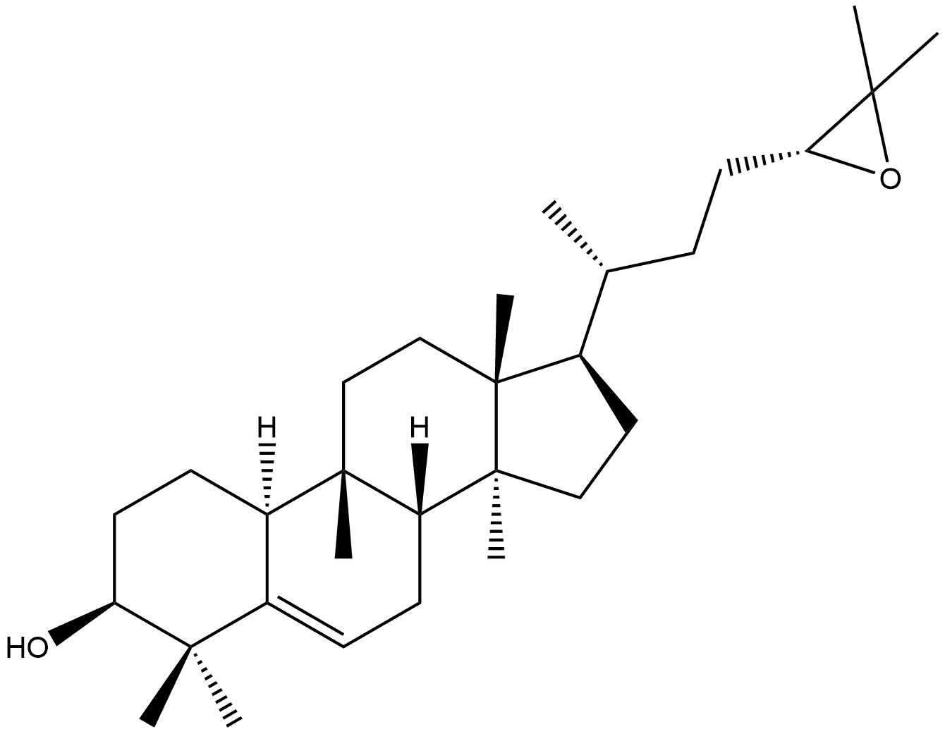 Cucurbitadienol Impurity 1,1613249-30-1,结构式