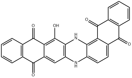 Dinaphtho[2,3-a:2',3'-i]phenazine-5,10,15,18-tetrone, 8,17-dihydro-16-hydroxy-,16135-99-2,结构式