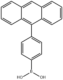 Boronic acid, B-[4-(9-anthracenyl)phenyl]- Structure