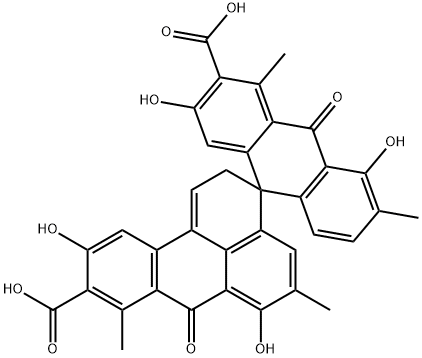 Spiro-Oxanthromicin A Struktur