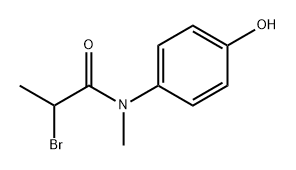 Propanamide, 2-bromo-N-(4-hydroxyphenyl)-N-methyl-