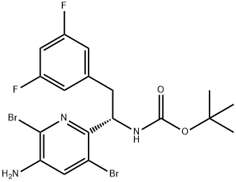 1620056-53-2 (S)-(1-(5-氨基-3,6-二溴吡啶-2-基)-2-(3,5-二氟苯基)乙基)氨基甲酸叔丁酯