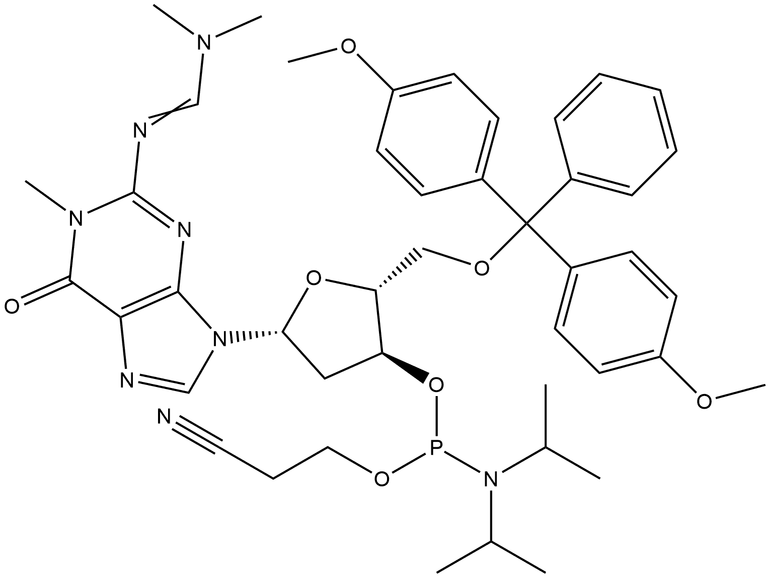 N1-Methyl-dG CEP Struktur