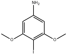 Benzenamine, 4-iodo-3,5-dimethoxy- Structure