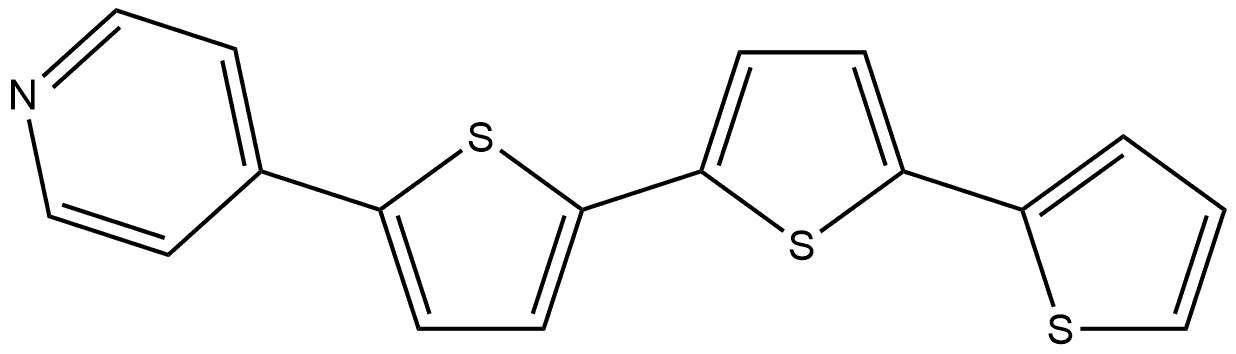 Pyridine, 4-[2,2':5',2''-terthiophen]-5-yl- (9CI) Structure
