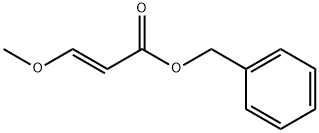 2-Propenoic acid, 3-methoxy-, phenylmethyl ester, (2E)- Structure