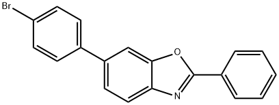 6-(4-溴苯基)-2-苯基苯并噁唑, 1621468-89-0, 结构式