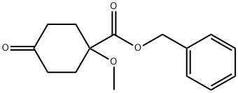 1622928-69-1 CYCLOHEXANECARBOXYLIC ACID, 1-METHOXY-4-OXO-, PHENYLMETHYL ESTER