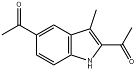 Ethanone, 1,1'-(3-methyl-1H-indole-2,5-diyl)bis- (9CI)