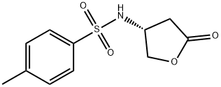 Benzenesulfonamide, 4-methyl-N-[(3R)-tetrahydro-5-oxo-3-furanyl]-