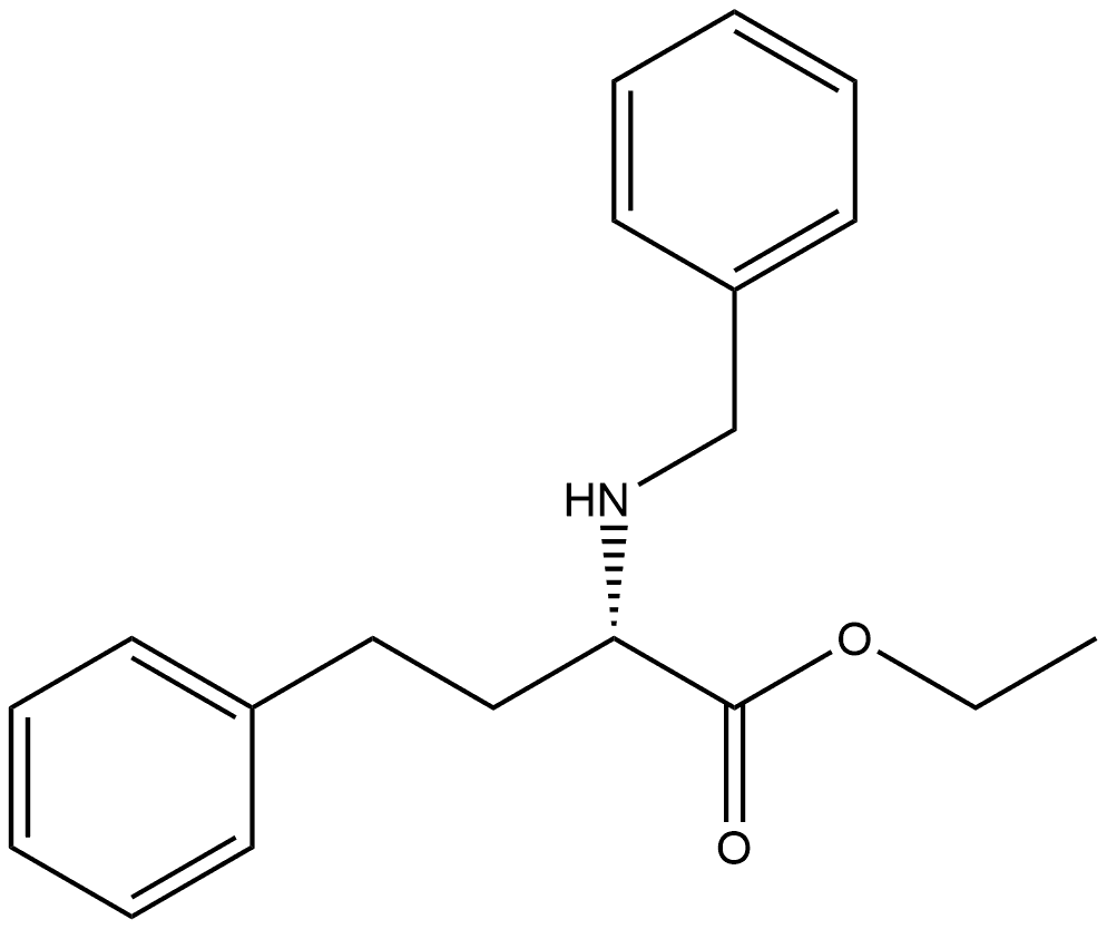 Benzenebutanoic acid, α-[(phenylmethyl)amino]-, ethyl ester, (S)-