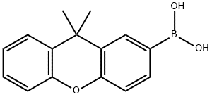 Boronic acid, B-(9,9-dimethyl-9H-xanthen-2-yl)- 结构式