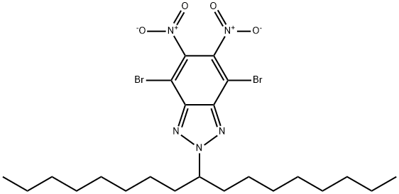 4,7-Dibromo-2-(heptadecan-9-yl)-5,6-dinitro-2H-benzo[d][1,2,3]triazole|