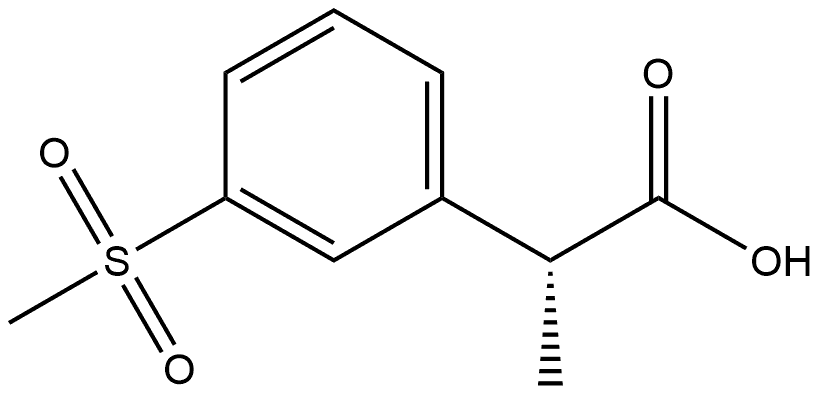 BENZENEACETIC ACID, 伪-METHYL-3- 结构式