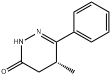 3(2H)-Pyridazinone, 4,5-dihydro-5-methyl-6-phenyl-, (5R)- Struktur
