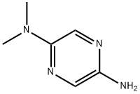 2,5-Pyrazinediamine, N2,N2-dimethyl- Structure