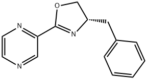 (S)-4-Benzyl-2-(pyrazin-2-yl)-4,5-dihydrooxazole Structure