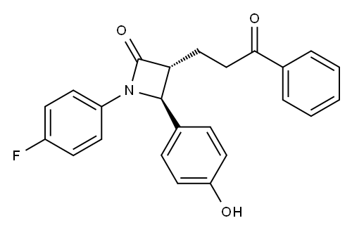 Ezetimibe Impurity 109, 163222-31-9, 结构式