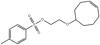 Ethanol, 2-(4-cycloocten-1-yloxy)-, 1-(4-methylbenzenesulfonate) Structure