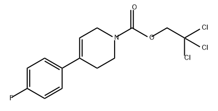 163630-90-8 1(2H)-Pyridinecarboxylic acid, 4-(4-fluorophenyl)-3,6-dihydro-, 2,2,2-trichloroethyl ester