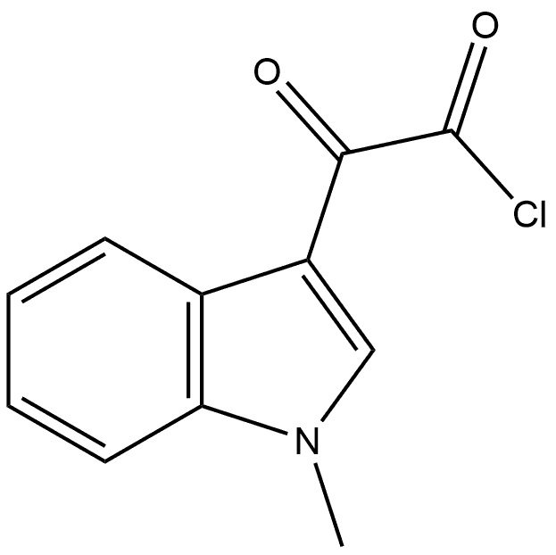 1H-Indole-3-acetyl chloride, 1-methyl-α-oxo-