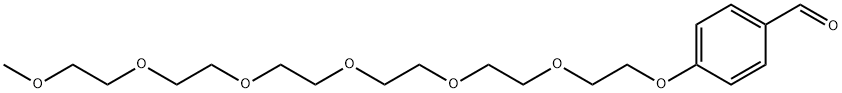 m-PEG7-Ph-CHO, 1638364-39-2, 结构式