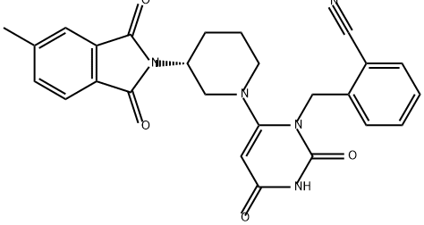 阿格列汀杂质52,1638544-55-4,结构式