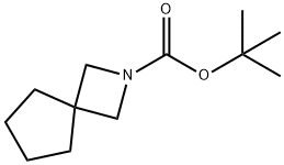 2-Azaspiro[3.4]octane-2-carboxylic acid, 1,1-dimethylethyl ester,1638771-23-9,结构式