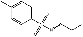 Benzenesulfonamide, 4-methyl-N-propylidene- Structure