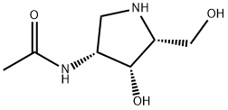 N-[(3R,4R,5R)-4-Hydroxy-5-(hydroxymethyl)-3-pyrrolidinyl]-acetamide|